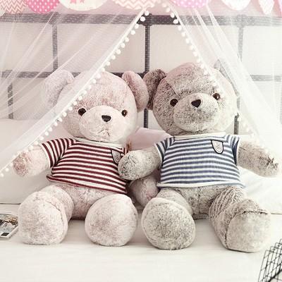 新款兔绒毛衣熊公仔毛绒玩具泰迪熊女生生日玩偶儿童布娃娃礼物